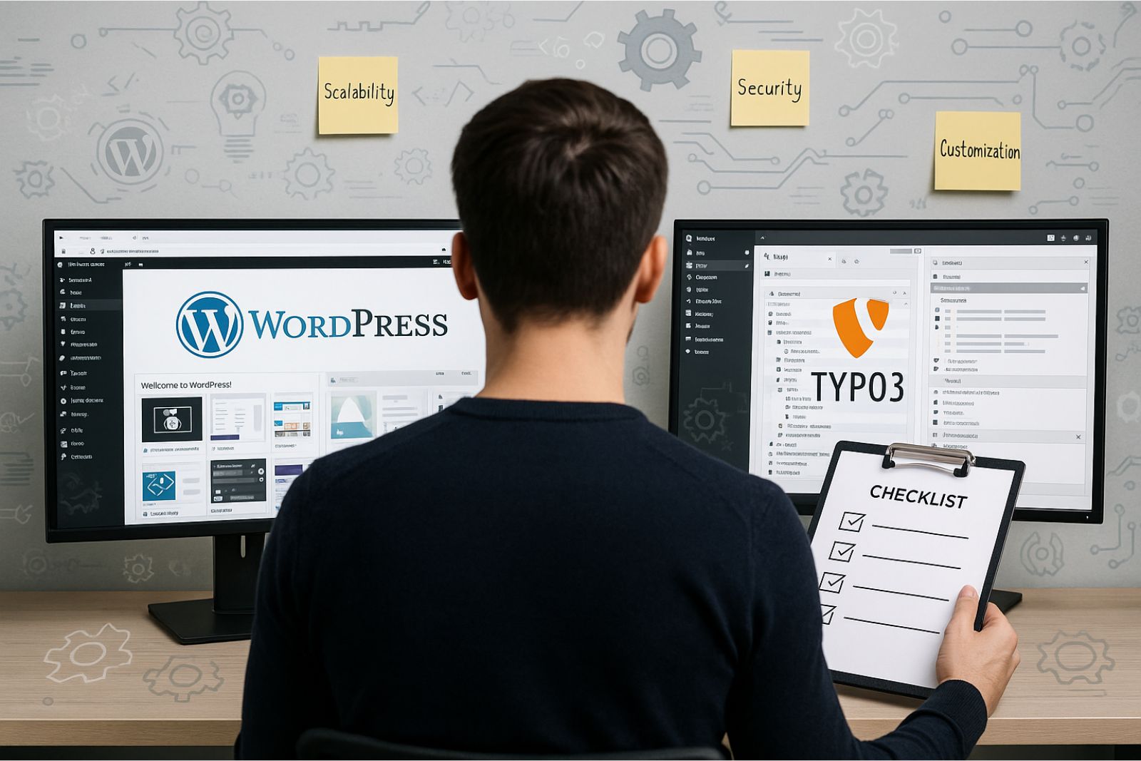 TYPO3 vs WordPress: Welches CMS wählen?